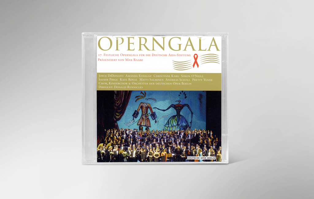 Vorderseite der CD zur 17. festlichen Operngala