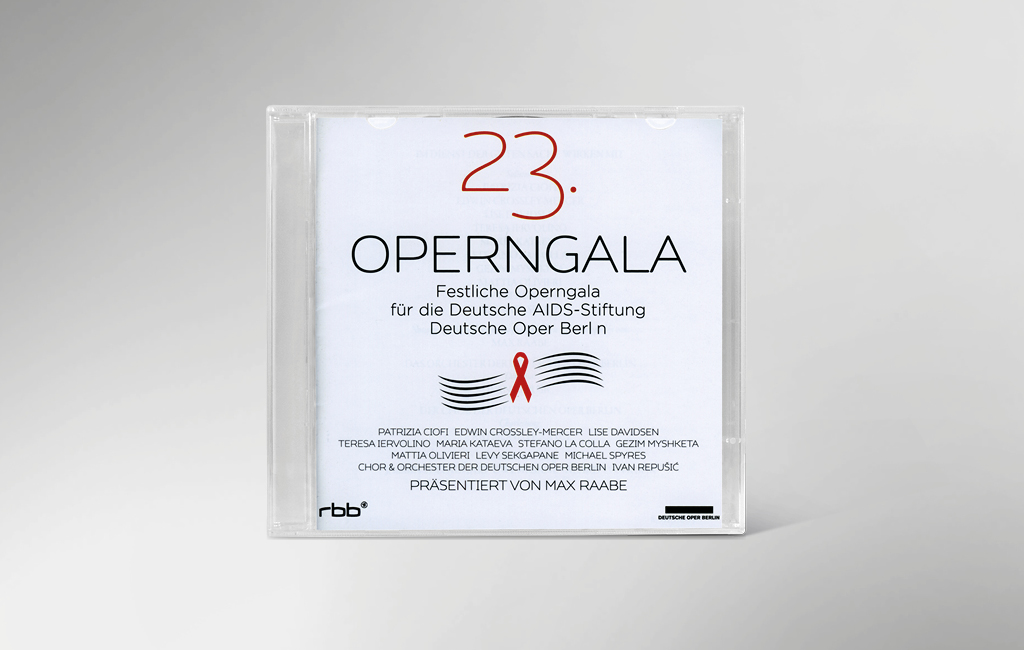 Vorderseite der CD zur 24. festlichen Operngala