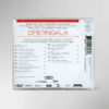Rückseite der CD zur 23. festlichen Operngala mit allen Titeln und Interpreten