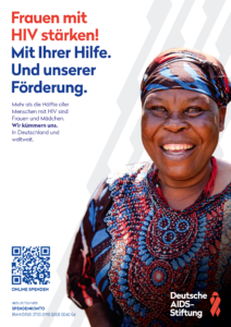 210 x 297 Frauen mit HIV stärken